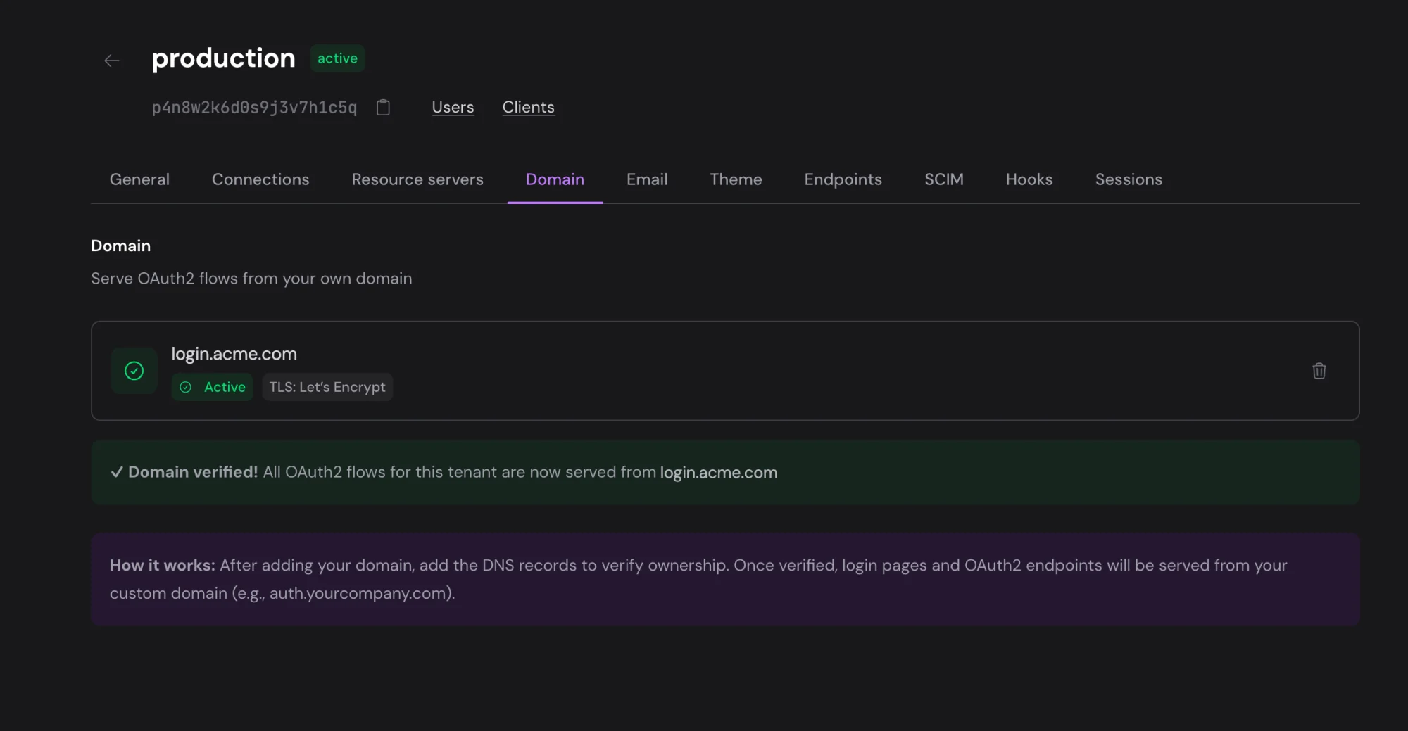 Custom Domains